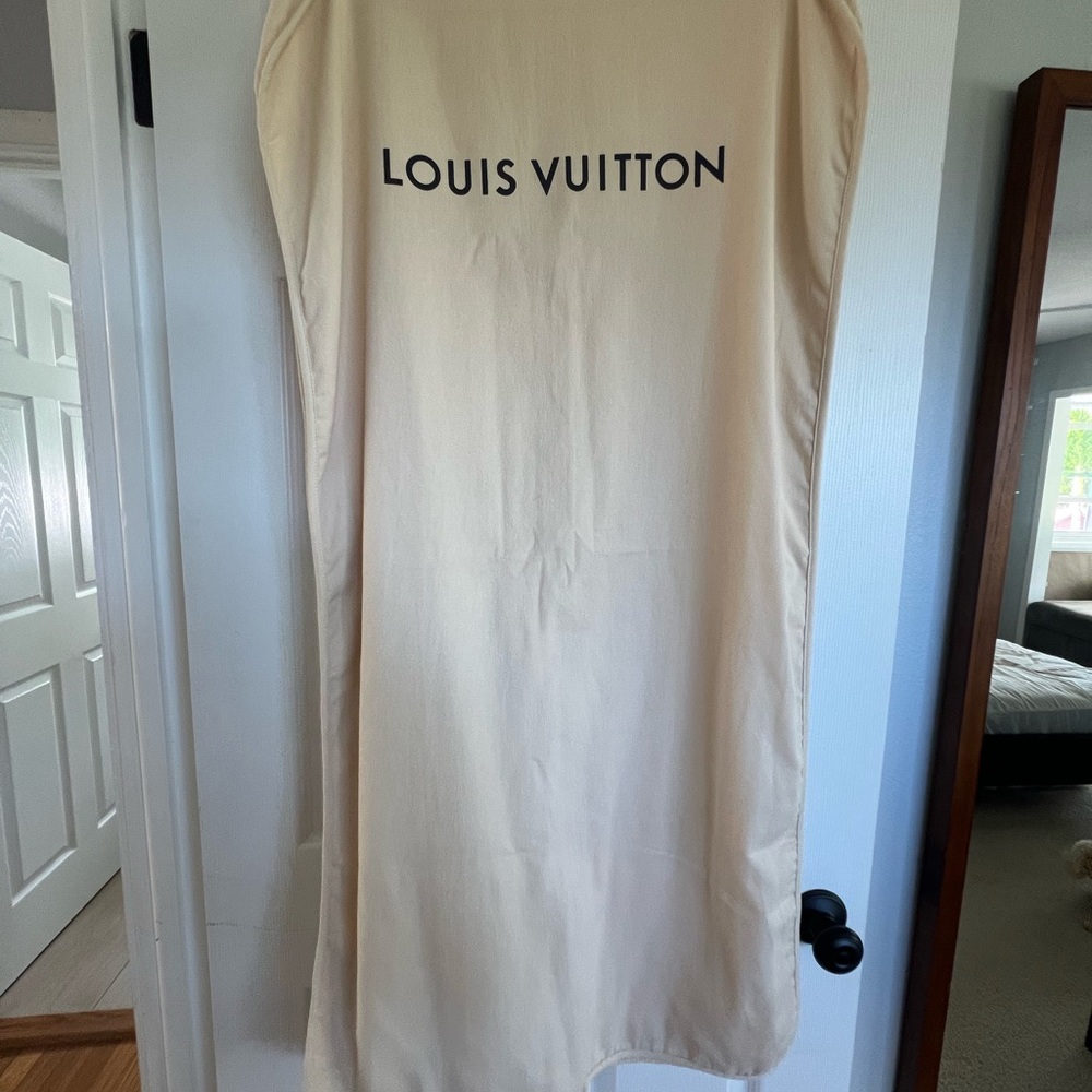 Authentic Louis Vuitton Cream Garment Dust Cover